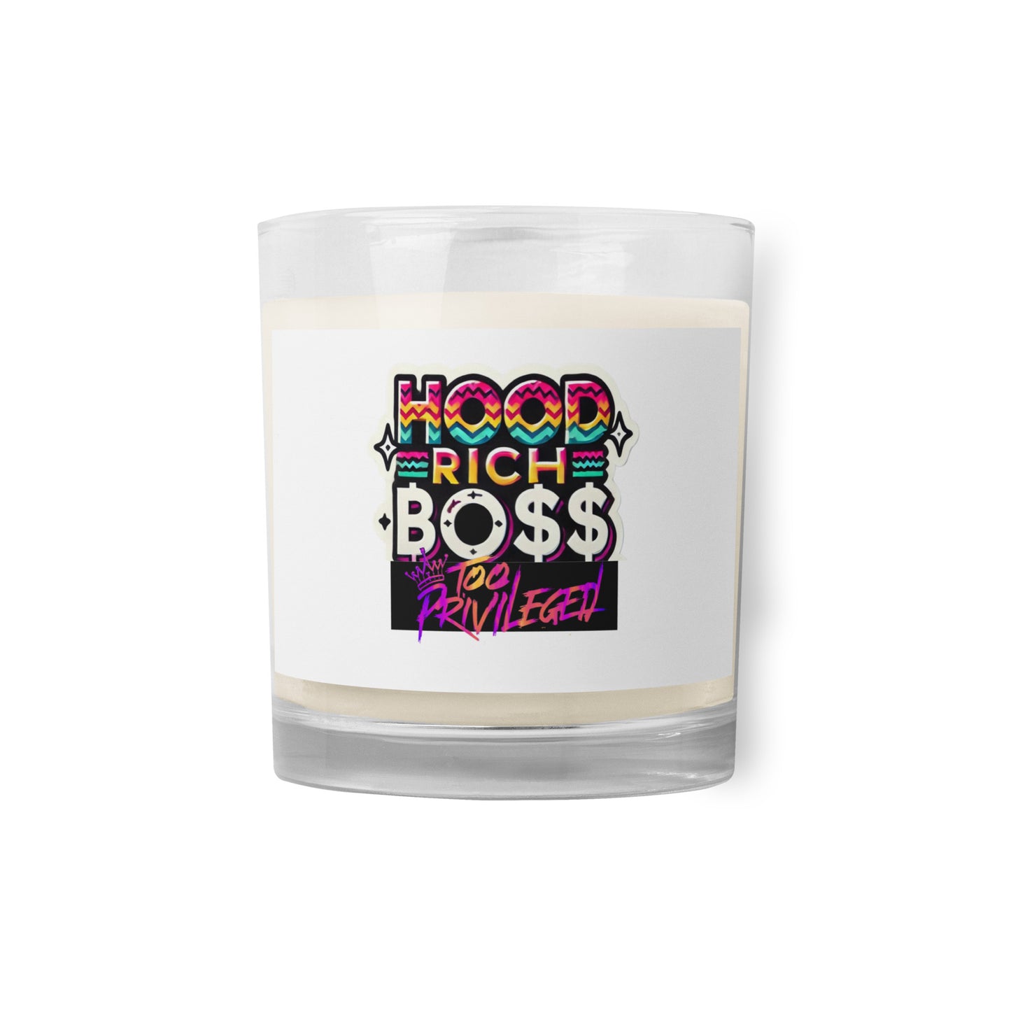 Classic 90s HRBC Glass Jar Soy Wax Candle