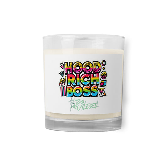 90s Rich Heroes Glass Jar Soy Wax Candle