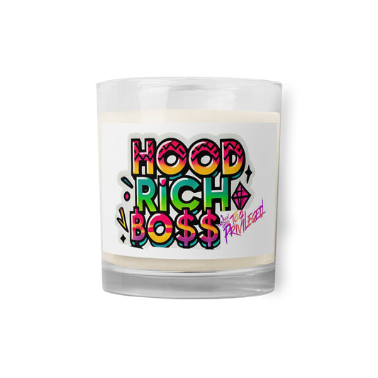 90s Vibe Glass Jar Soy Wax Candle