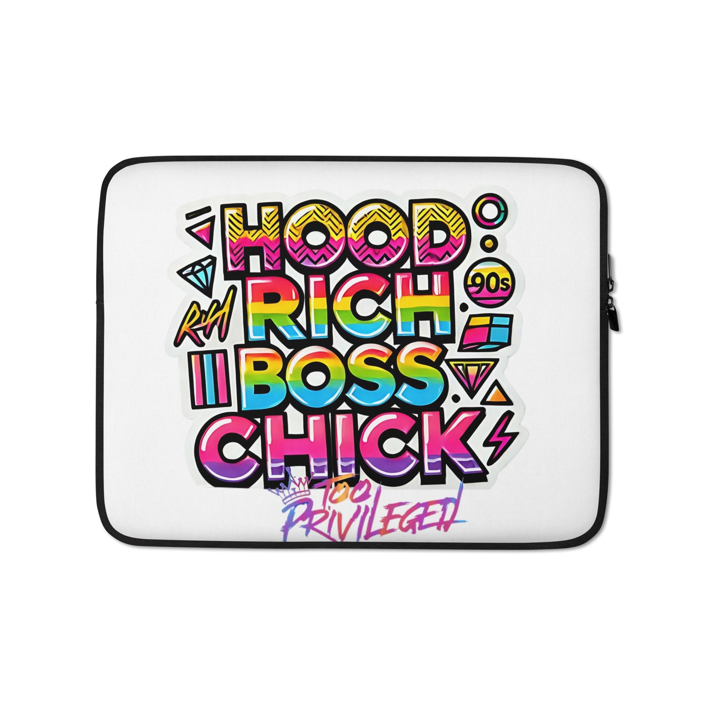 90s Rich Heroes Laptop Sleeve