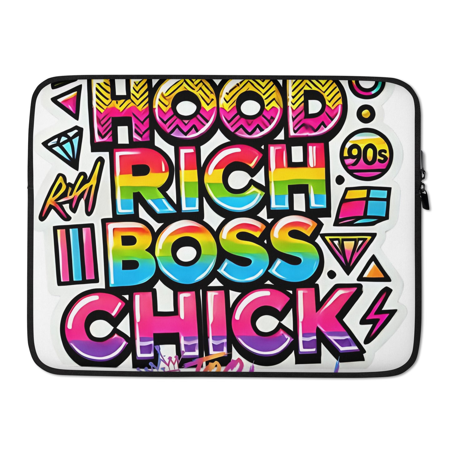 90s Rich Heroes Laptop Sleeve