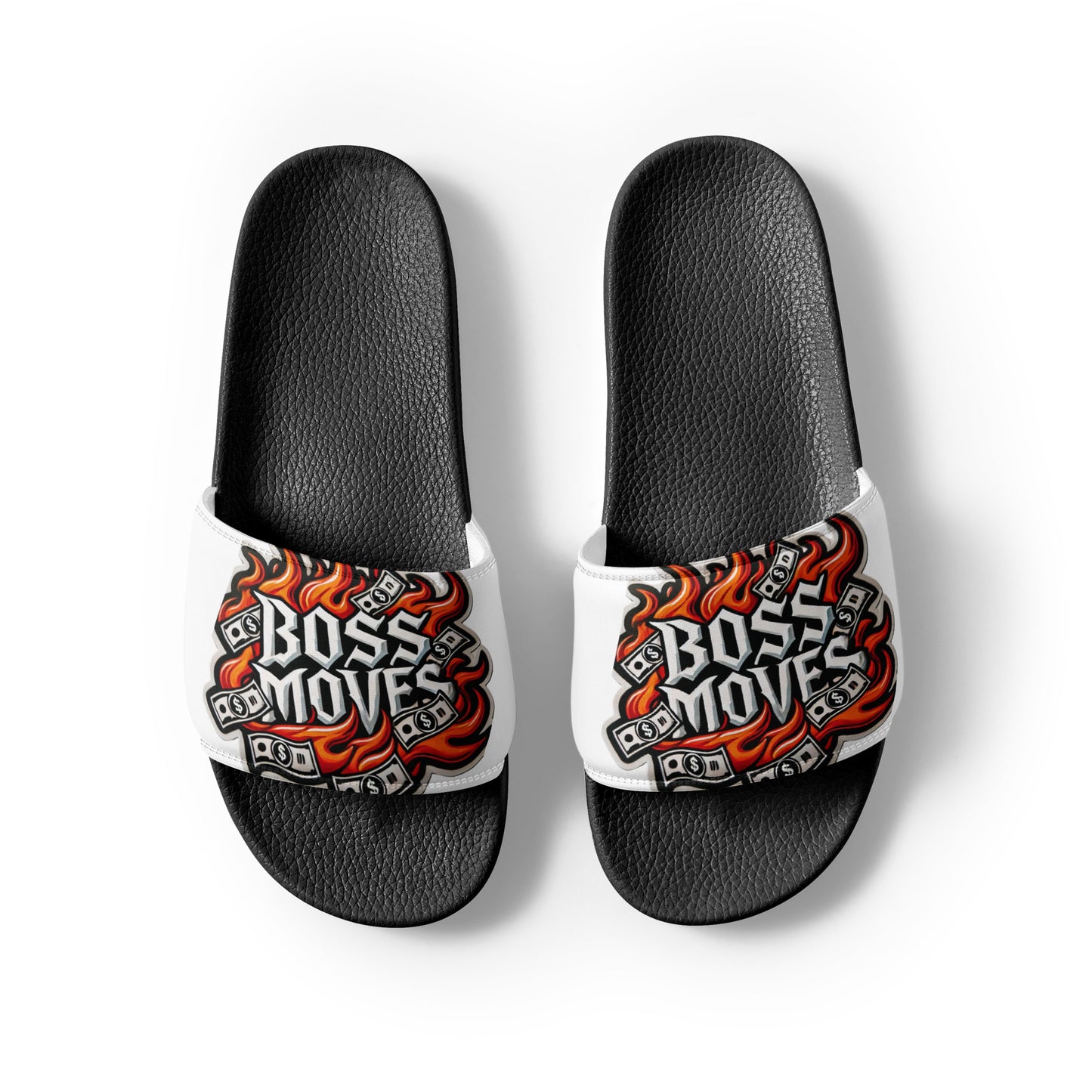 Boss Moves White Bills II Men’s Slides