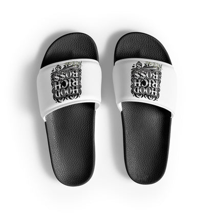 HRB Silver Men’s Slides