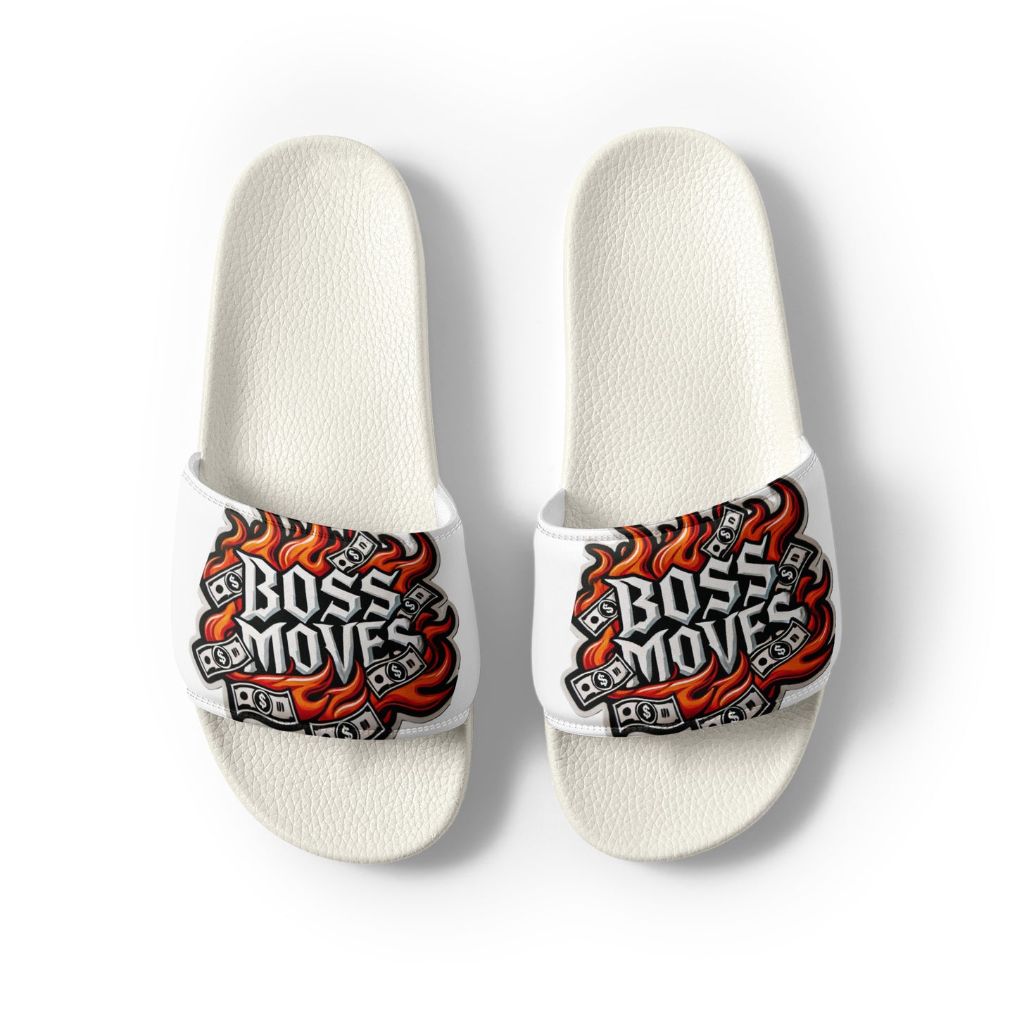 Boss Moves White Bills II Men’s Slides