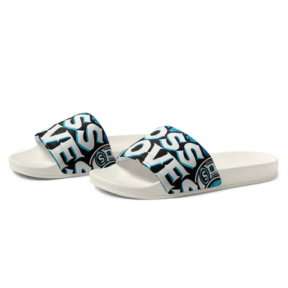 Boss Moves Blue/White Men’s Slides