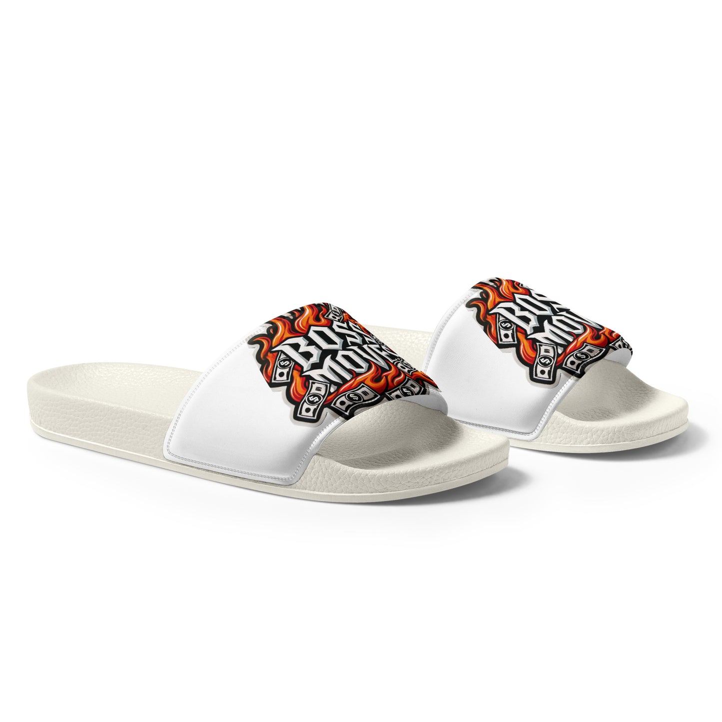 Boss Moves White Bills II Men’s Slides