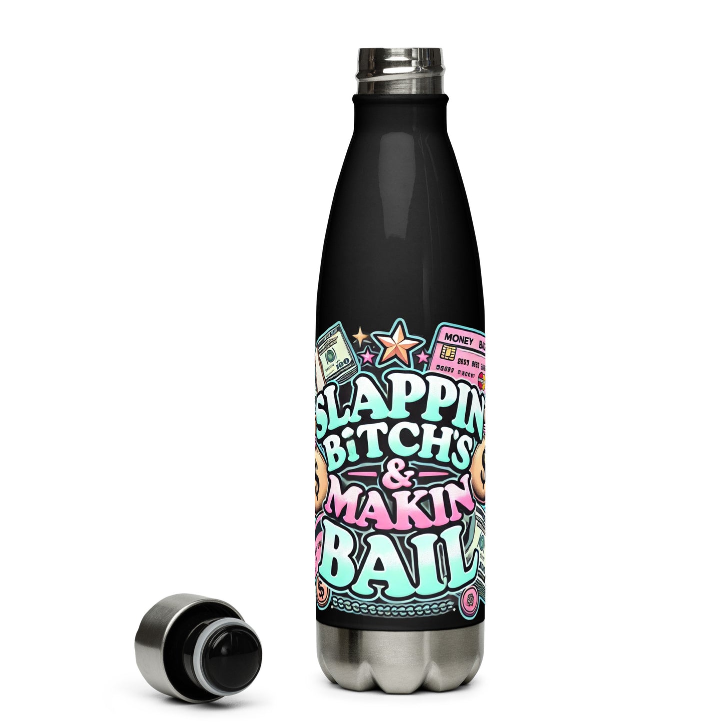 Makin Bail Stainless Steel Water Bottle