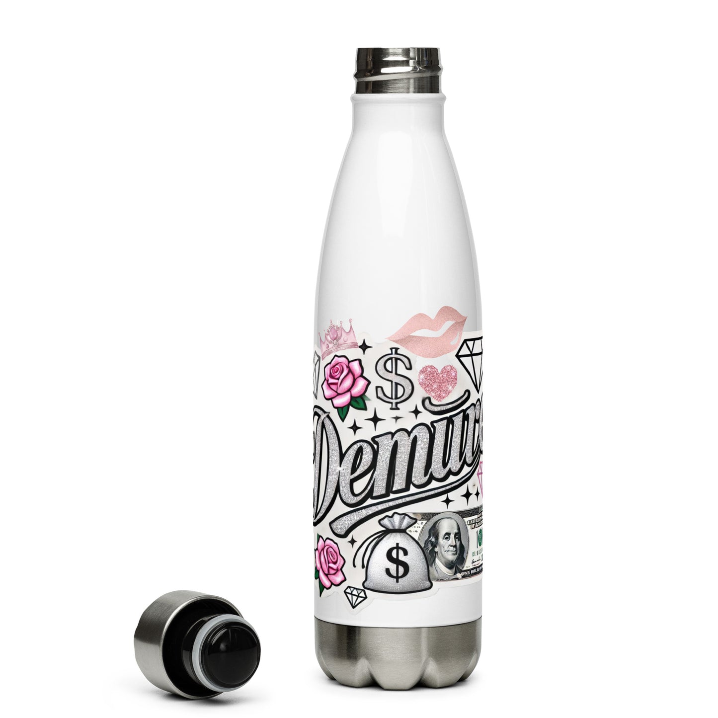 Demure Stainless Steel Water Bottle