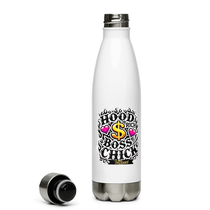 HRBC Gold $ Stainless Steel Water Bottle