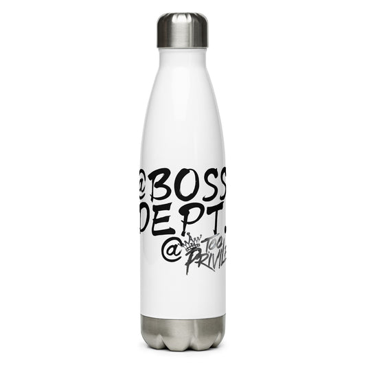 @Boss Dept Stainless Steel Water Bottle