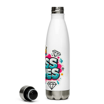 90s Inspired Boss Moves Stainless Steel Water Bottle