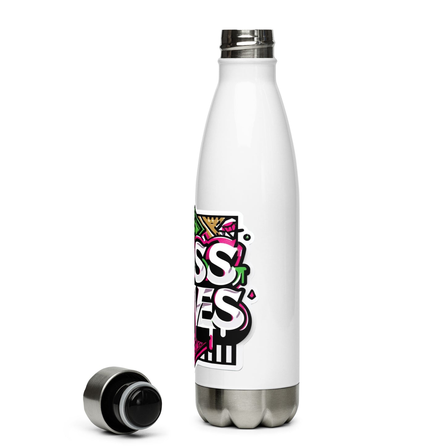 Boss Moves Purp Stainless Steel Water Bottle