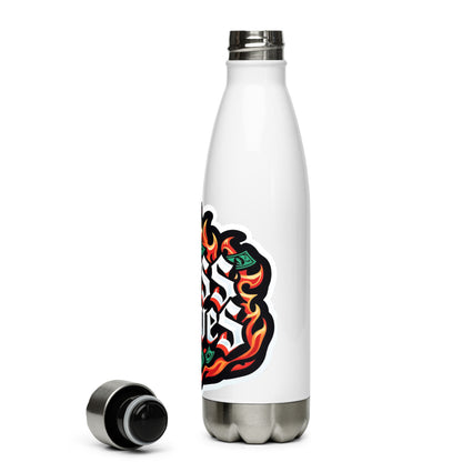 Boss Moves Green Bills Stainless Steel Water Bottle