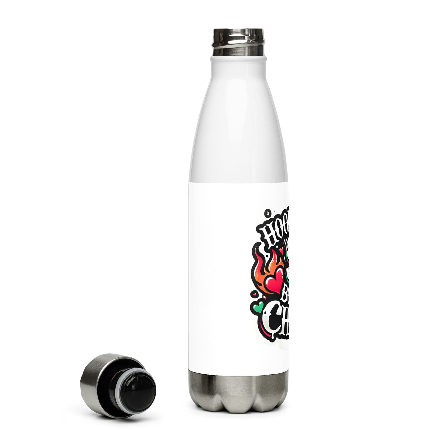 HRBC Red/Green Stainless Steel Water Bottle