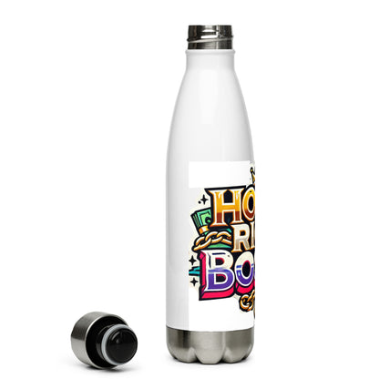 HRB Cross Stainless Steel Water Bottle