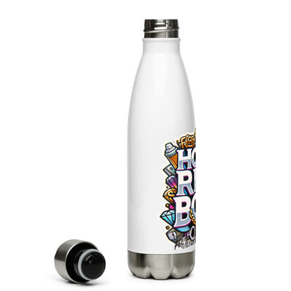 HRB Gold $ Stainless Steel Water Bottle