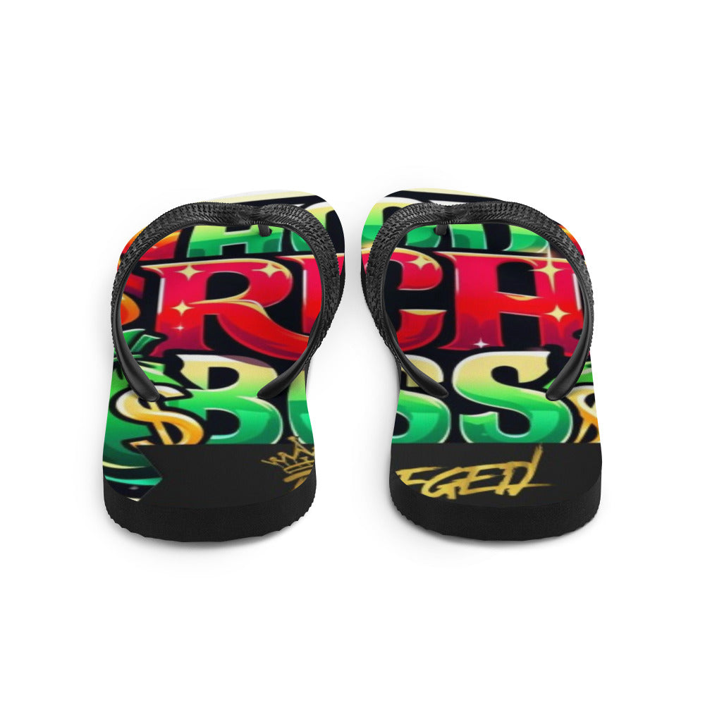 HRB Green/Red Flip-Flops