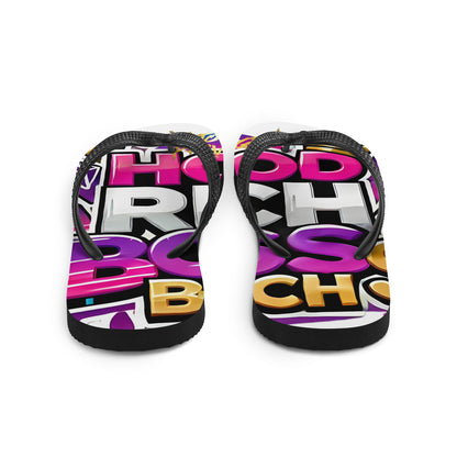 HHBB Gold $ Flip-Flops