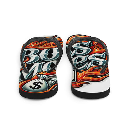 Boss Moves Intense Flames Flip-Flops