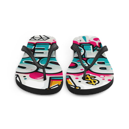 90s Boss Moves Flip-Flops