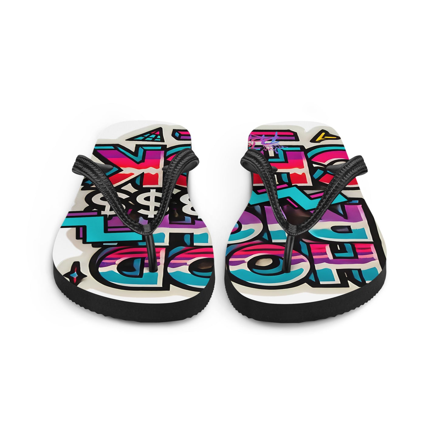 90s Flair Flip-Flops