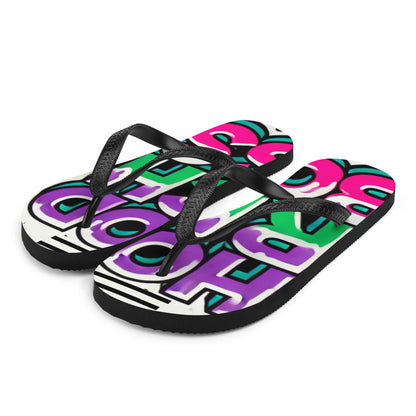 90s Inspired HRB Flip-Flops