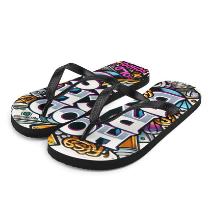 HRB Gold Flip-Flops