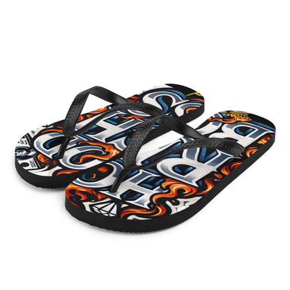 HRB Flamed Out Flip-Flops