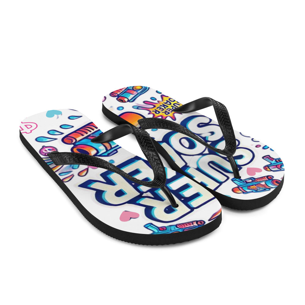 Super Soaker Flip-Flops