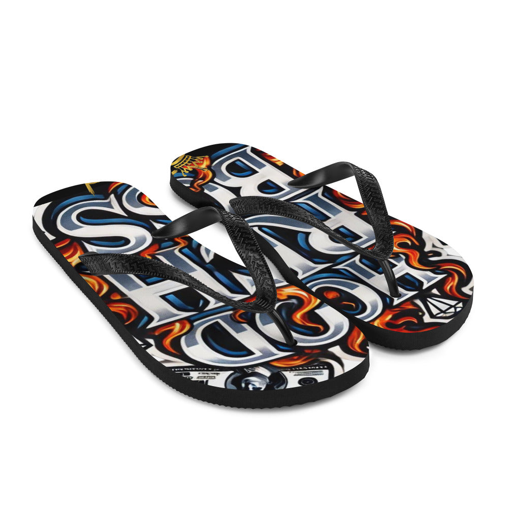 HRB Flamed Out Flip-Flops