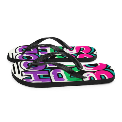 90s Inspired HRB Flip-Flops