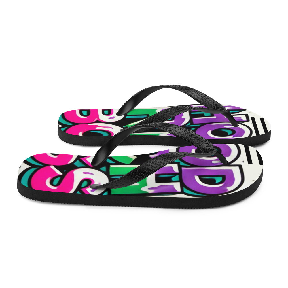 90s Inspired HRB Flip-Flops