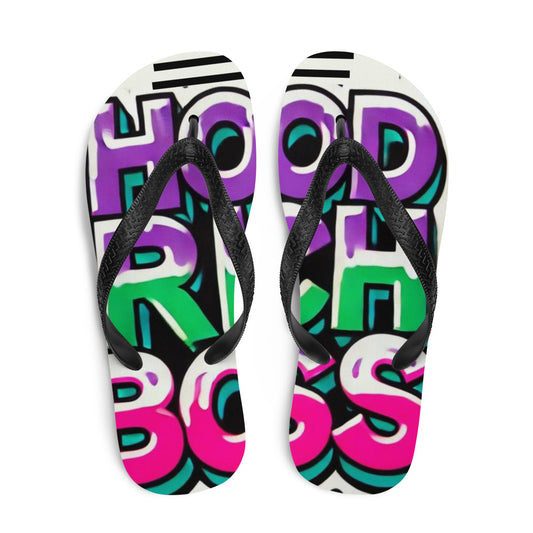 90s Inspired HRB Flip-Flops