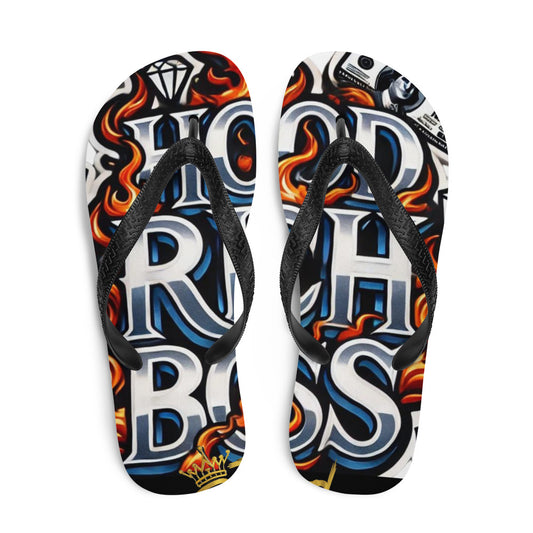 HRB Flamed Out Flip-Flops