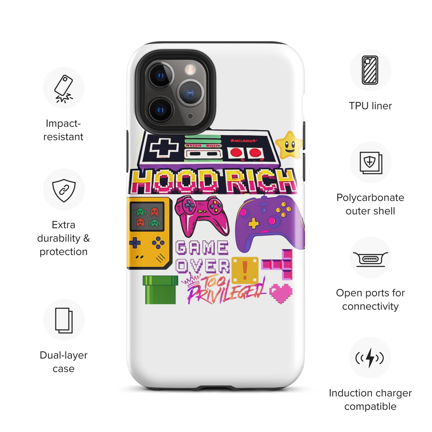 90s Gamer Tough Case for iPhone®