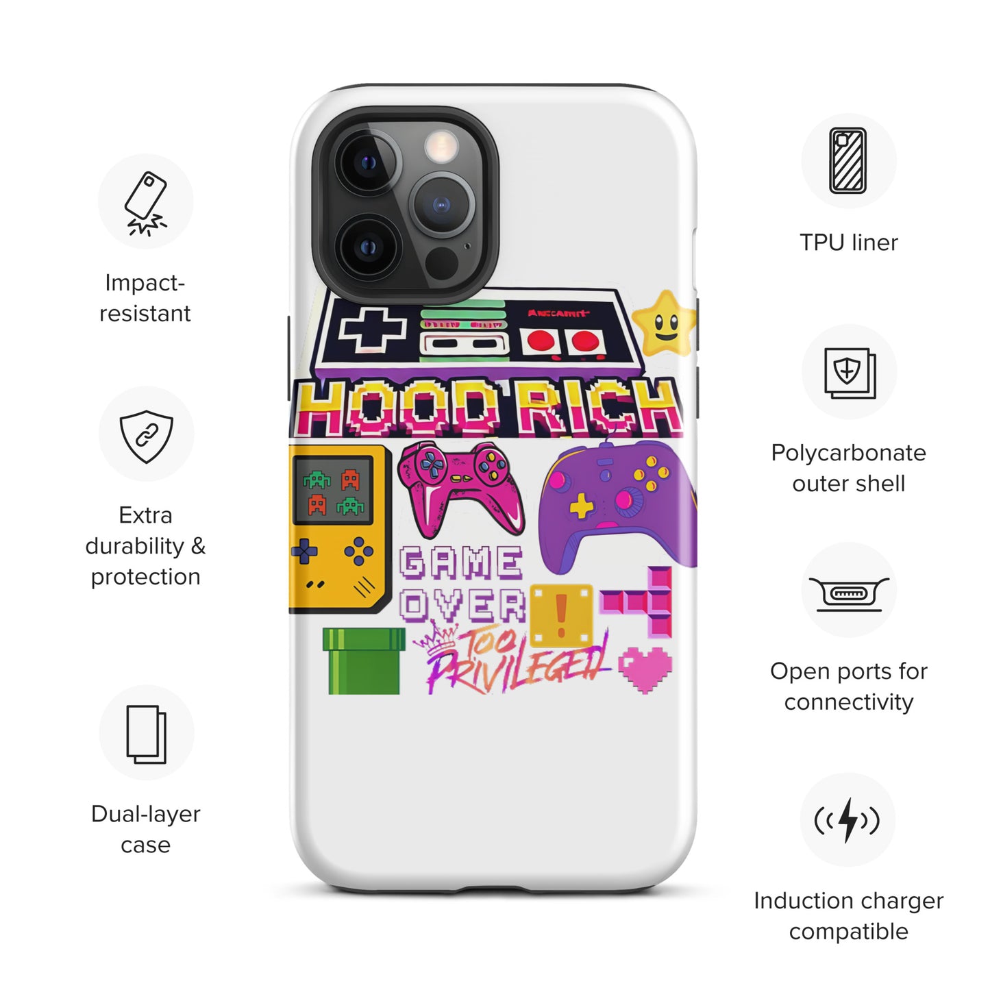 90s Gamer Tough Case for iPhone®