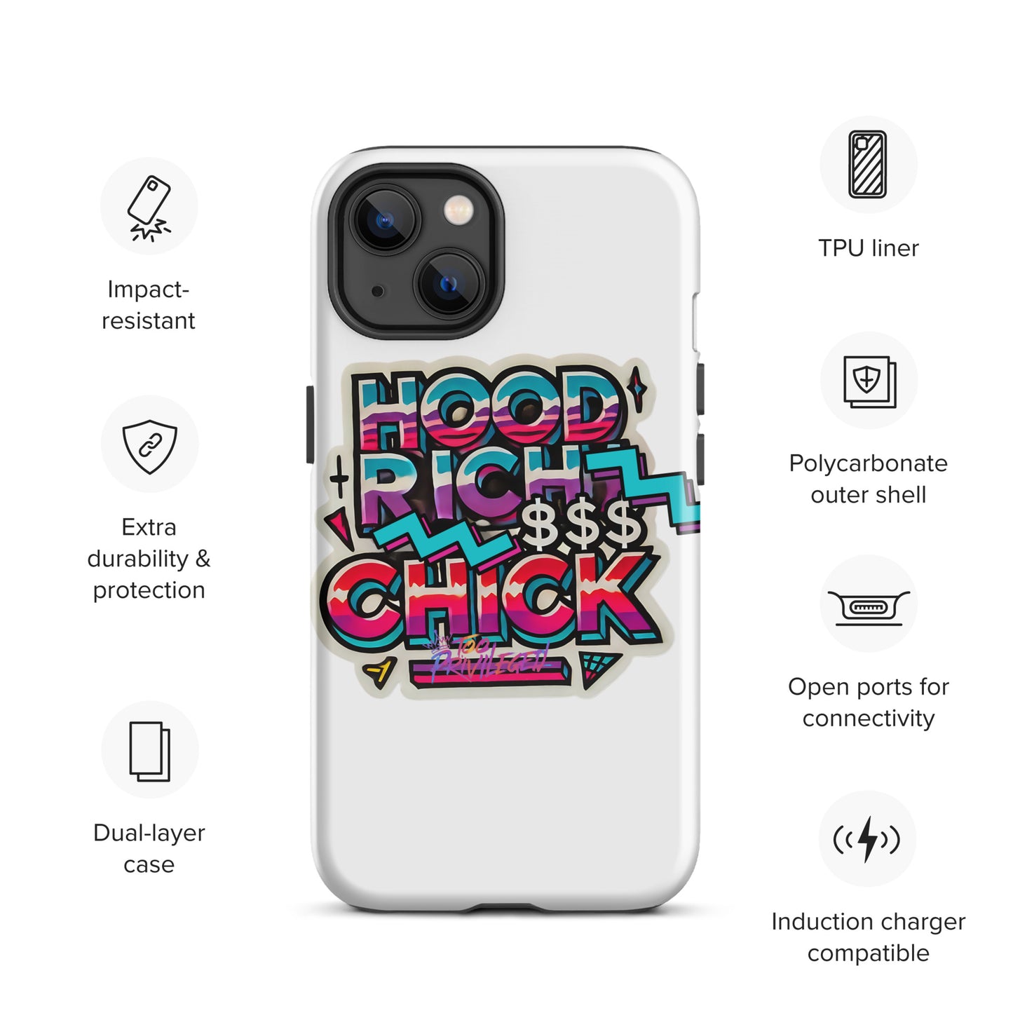 90s Flair Tough Case for iPhone®