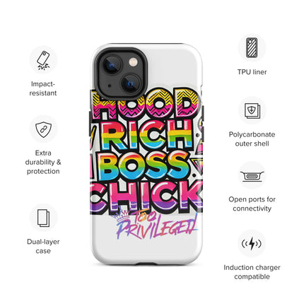 90s Rich Heroes Tough Case for iPhone®