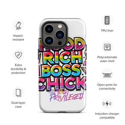 90s Rich Heroes Tough Case for iPhone®