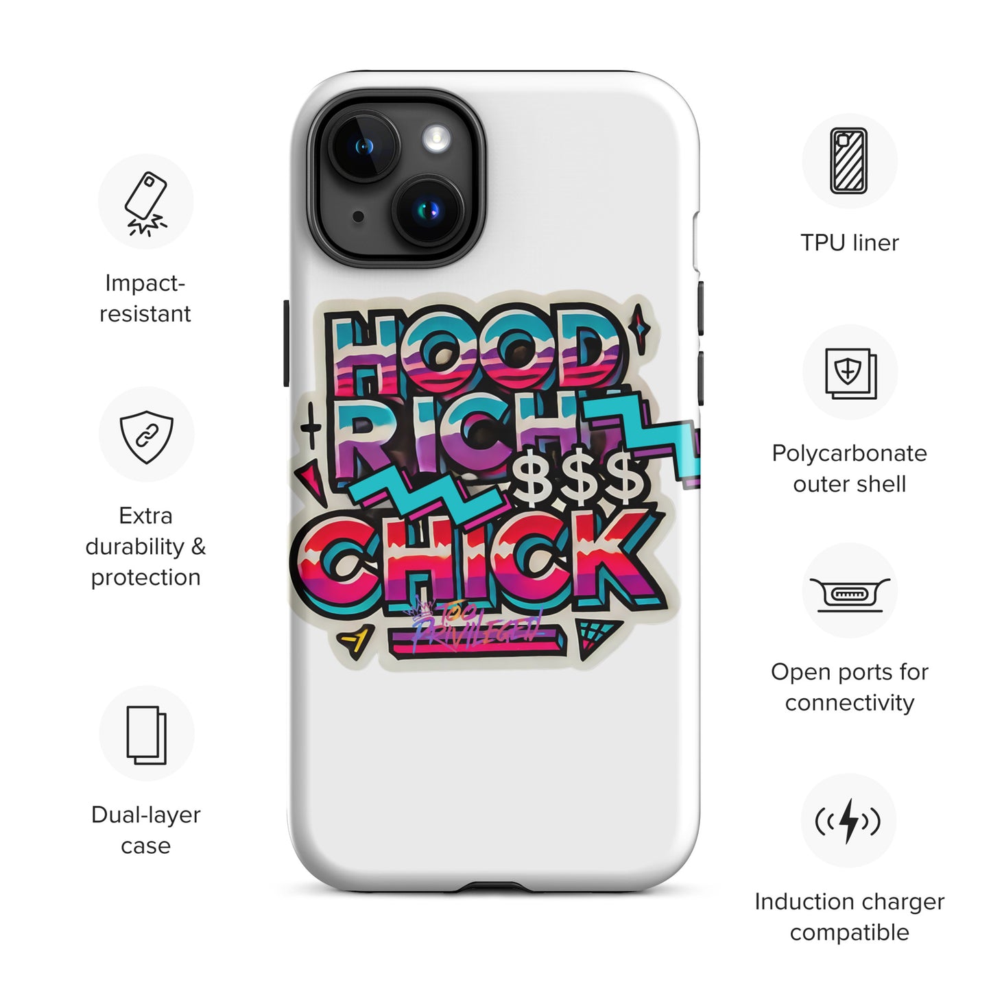 90s Flair Tough Case for iPhone®