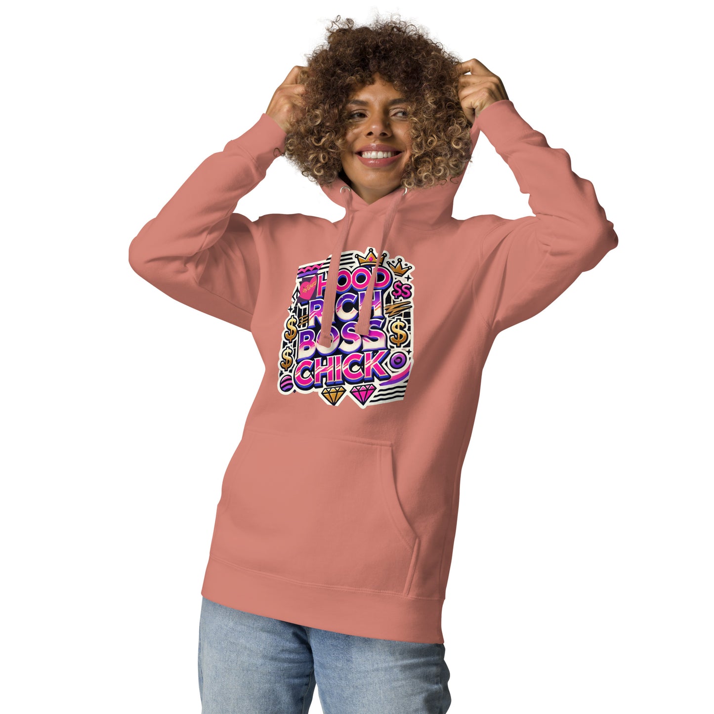 HRBC Pink Heart Hoodie