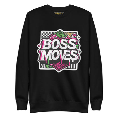 Boss Moves Purple Premium Sweatshirt