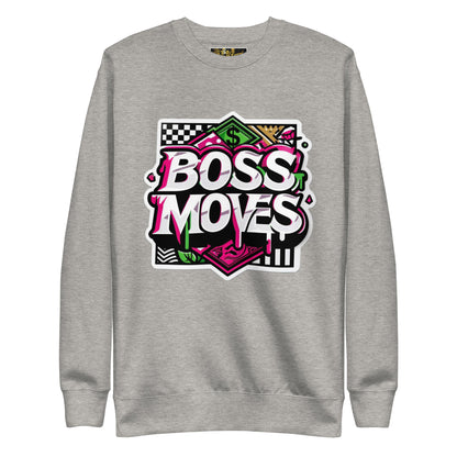 Boss Moves Purple Premium Sweatshirt