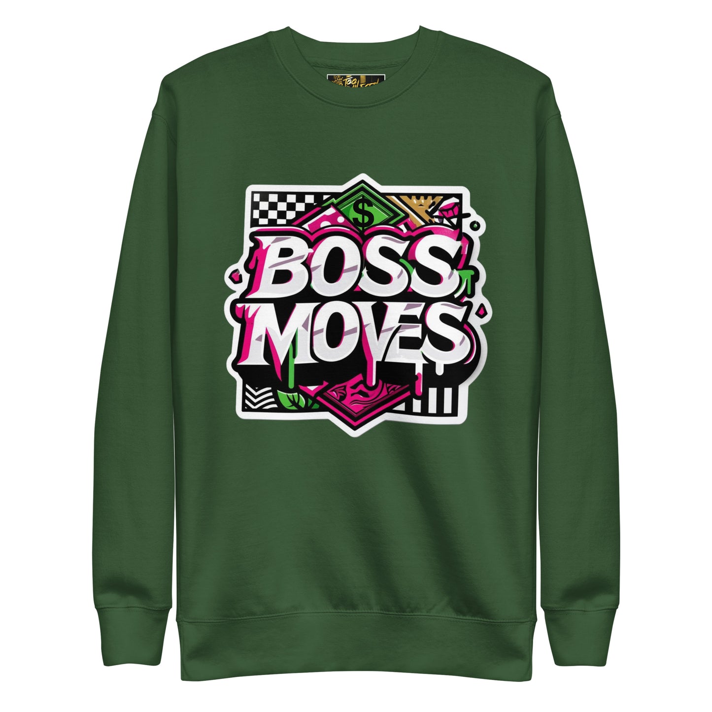 Boss Moves Purple Premium Sweatshirt