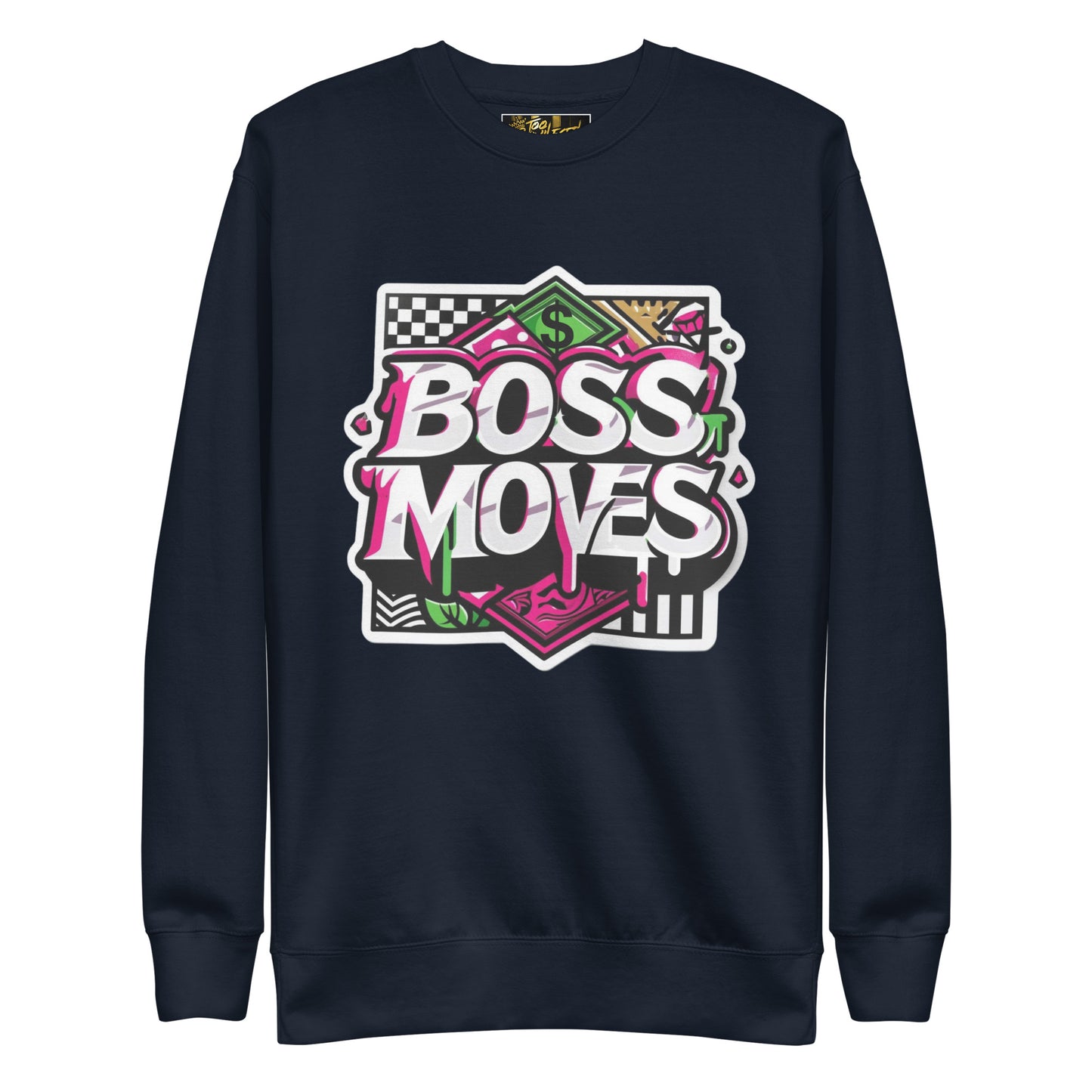 Boss Moves Purple Premium Sweatshirt