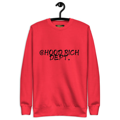 @Hood Rich Dept I Premium Sweatshirt