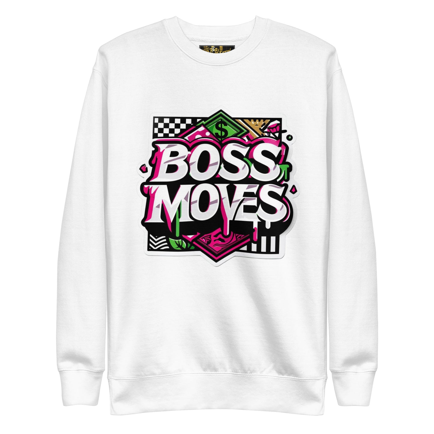 Boss Moves Purple Premium Sweatshirt