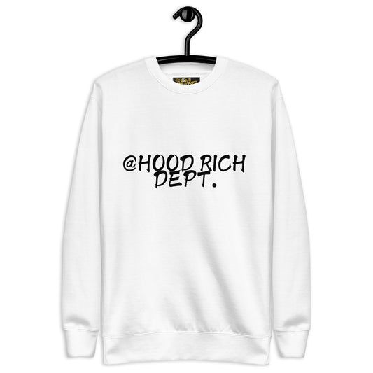 @Hood Rich Dept I Premium Sweatshirt