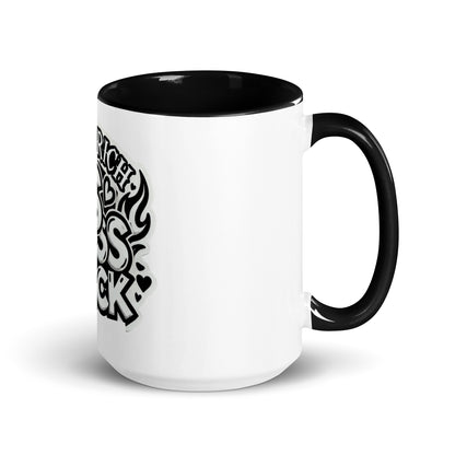 HRBC Black/White Mug