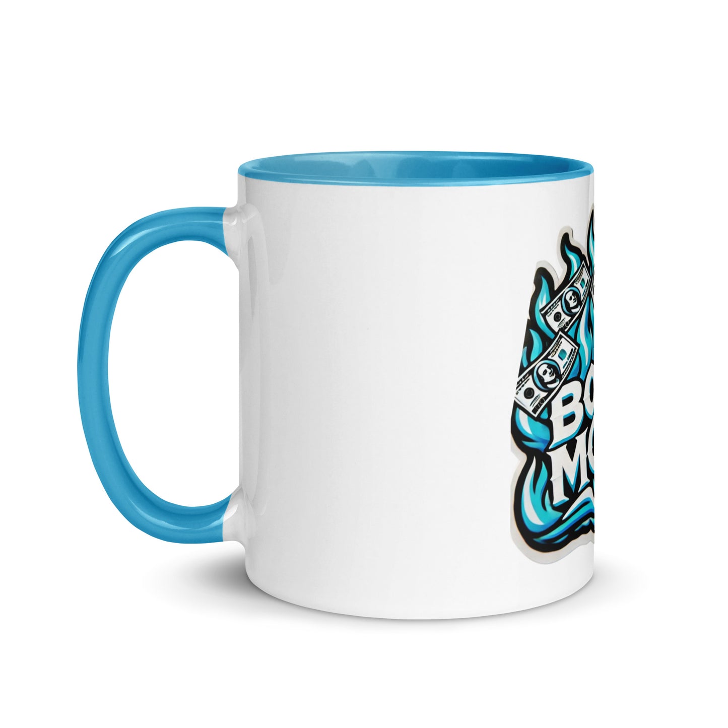 Boss Moves Blue/White Mug